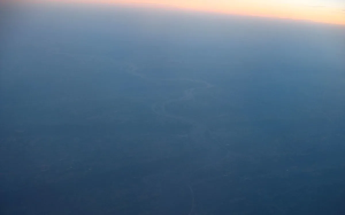 Susquehanna River, Pennsylvania at Sunset — Dauphin, Dauphin County, Pennsylvania