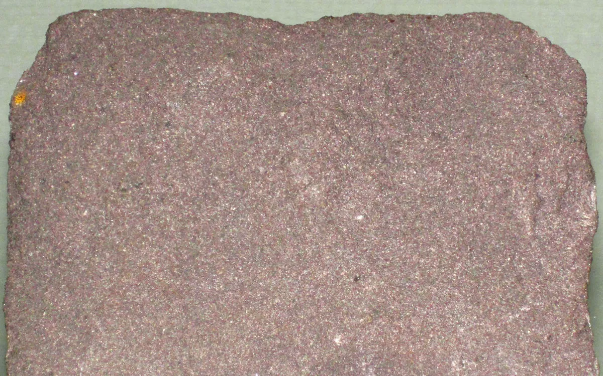 Ferruginous sandstone (Newark Supergroup, Upper Triassic; Hummelstown, Pennsylvania, USA) — Hummelstown, Dauphin County, Pennsylvania