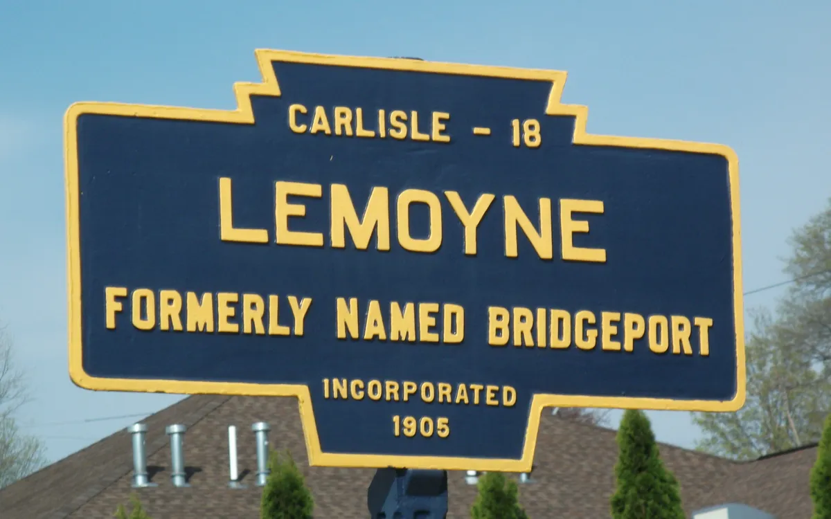 File:Lemoyne, PA Keystone Marker.jpg — Lemoyne, Cumberland County, Pennsylvania